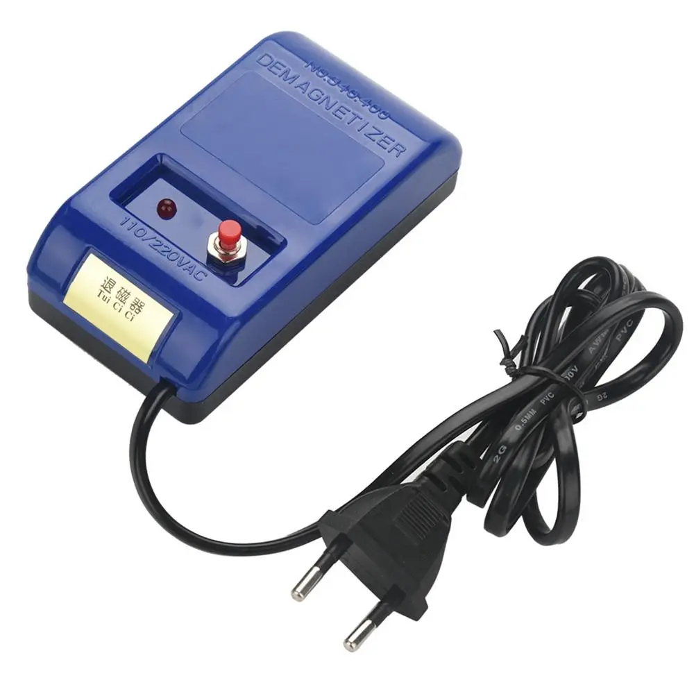 Kunststoff-Uhren-Entmagnetisierer, 4,3 x 2,4 x 1,3 Zoll, blauer Quarzuhr-Entmagnetisierer, Entmagnetisierung, Entmagnetisierer, Armbanduhr-Reparatur