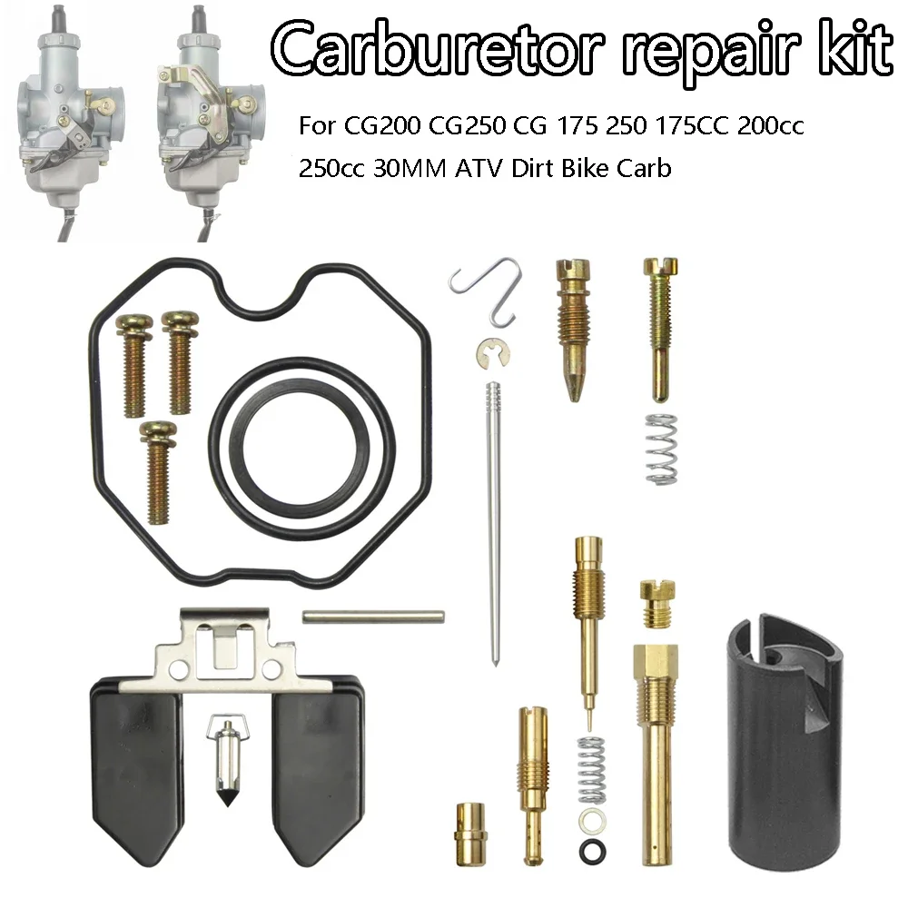 PZ30 Carburetor repair kit Carb For CG200 CG250 CG 175 250 175CC 200cc 250cc 30MM ATV Dirt Bike Carb CG200 to 250CC