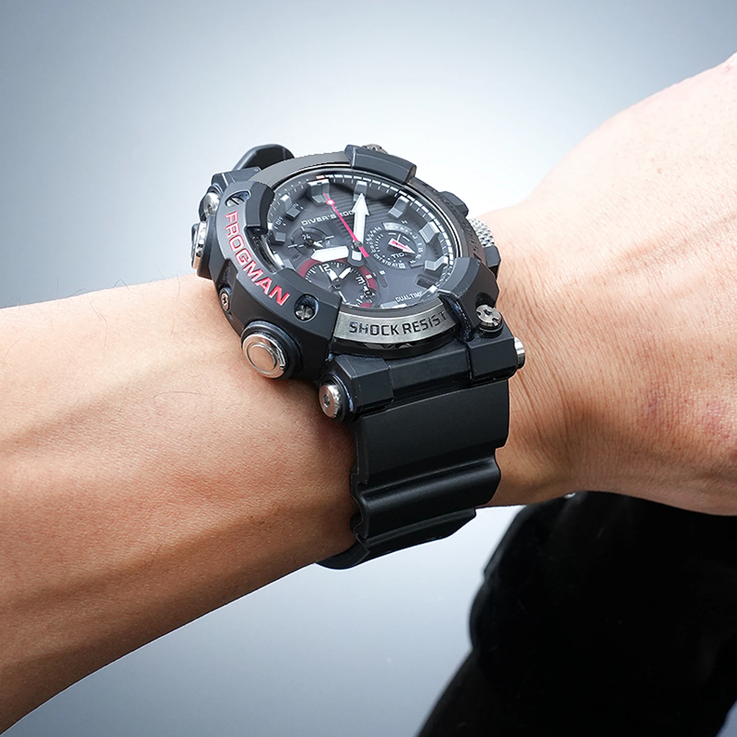 For Casio 5623 Movement 7th Generation G-Shock GWF-A1000 Watch: Genuine Outdoor Water-Resistant Resin and Silicone Men's Strap