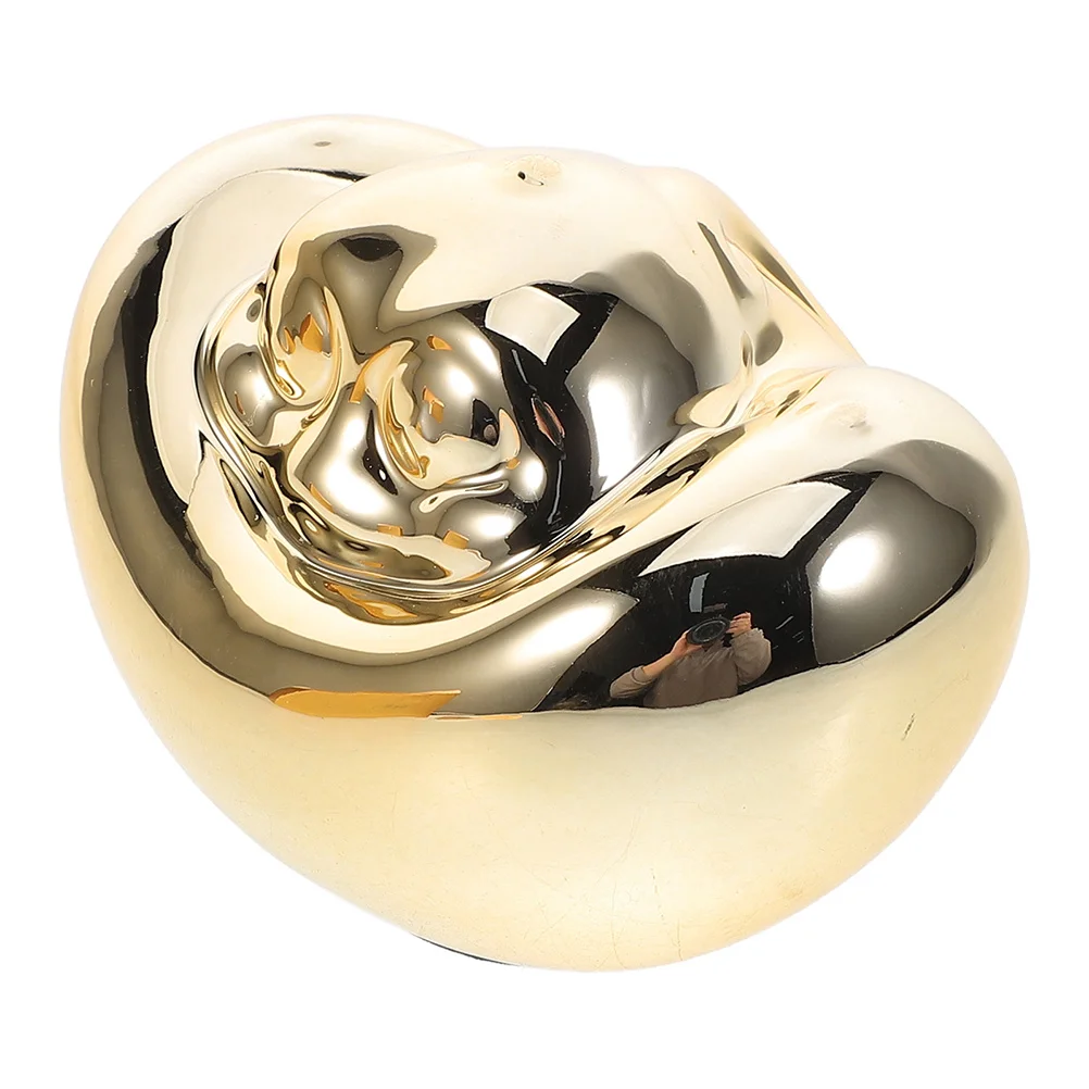 

2025 Year of The Snake Money Bank Ceramic Piggy Bank for Home Office Decor Chinese Zodiac Feng Shui Wealth Luck Saving Jar