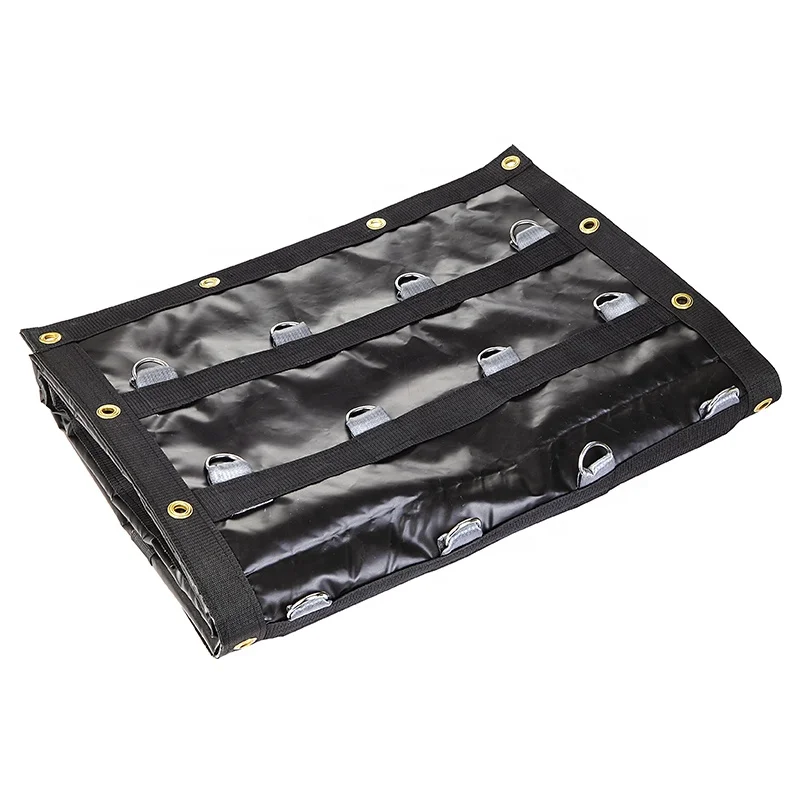 

Custom Printed Waterproof Truck Curtains Heavy Duty PVC Coated Lumber Tarps High Tearing Resistant 24x27'' 8' Drop Truck Tarps