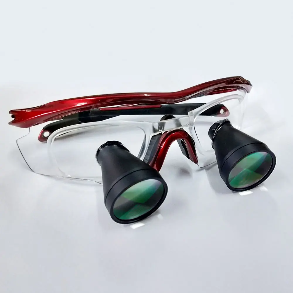 Imagem -05 - Binóculos Dental Loupe Dentist Lupa de Dentista Vidro Óptico Operação Ultra-light 330460 mm 2.5x 3.5x Ttl