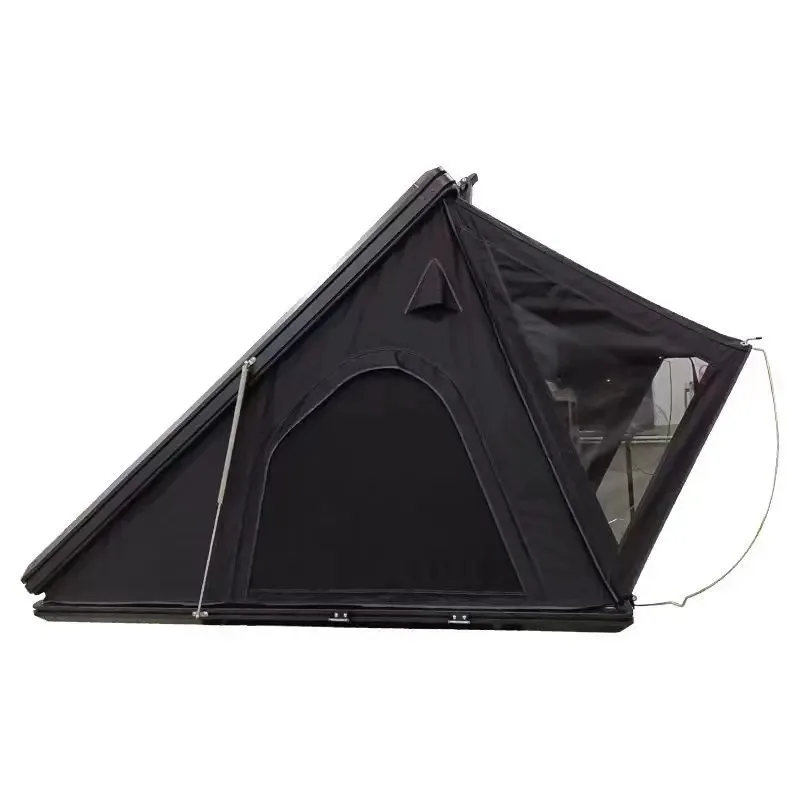 

Outdoor Camping Quick Opening Folding Triangular Aluminum Alloy Off-road SUV Car Tent