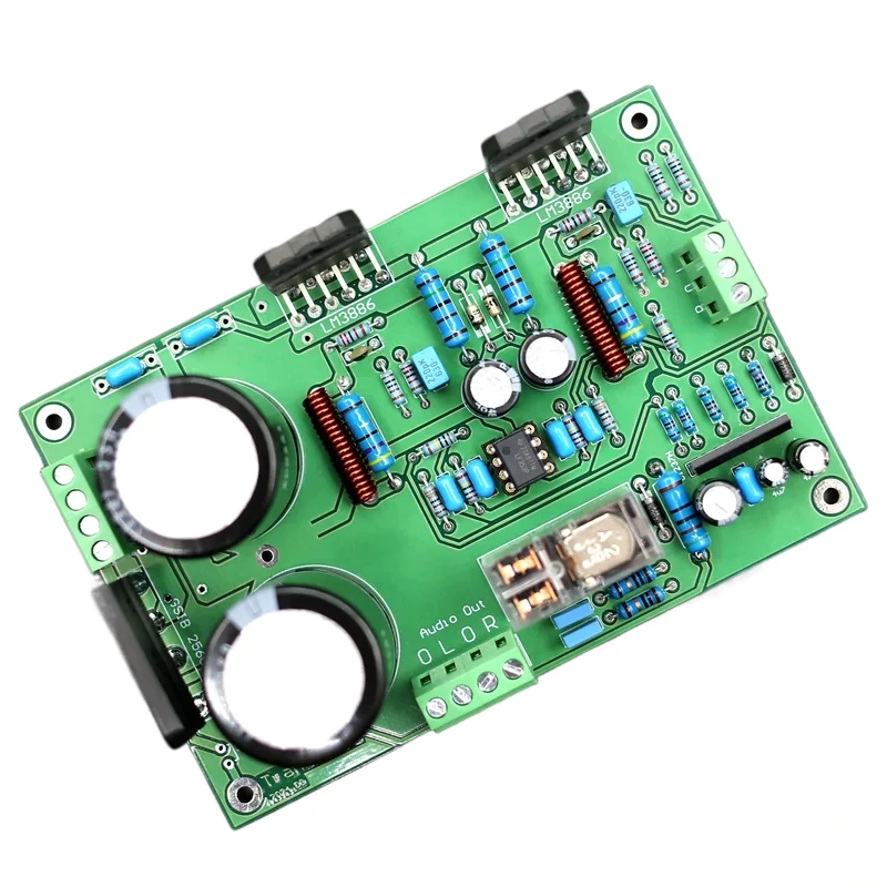 

LM3886 Dual Channel Rear Stage Amplifier Board