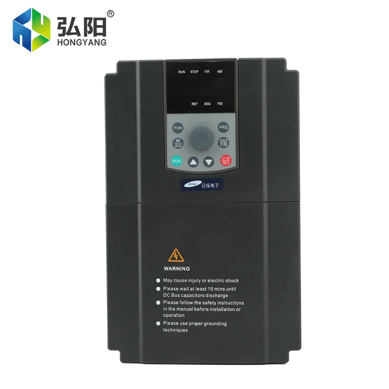 Spindle Frequency Conversion AC Drive 7.5kw 220V 380V Three-Phase Frequency Conversion Drive Motor Speed Control Controller VFD