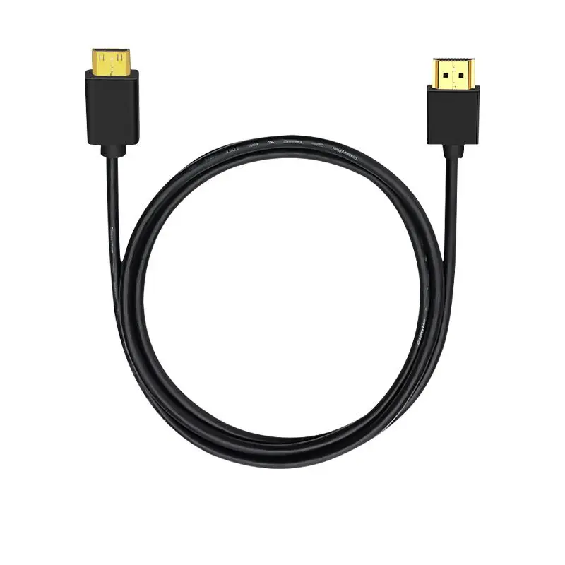 4K@60HZ 2.0 Version Micro Mini HDMI Compatible Male to HDMI Compatible Male Digital Camera, TV Projector, HD Video Cable OD3.2mm