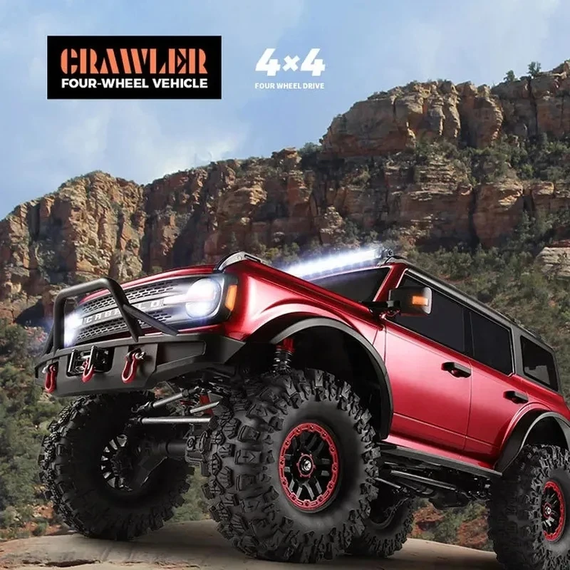 1:10 Rc Electric 4wd Rock Crawler No.104020 Large Off Road Remote Control Truck All Terrain Toy For Adult Kids Mountain Climbing