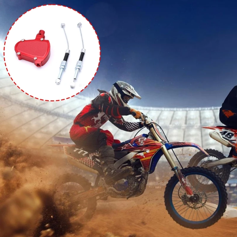 

Aluminum Clutch Easy Pull Cable System Replacement Motorcycle Stunt Pull Cable Lever Bike Clutch Modification D7YA