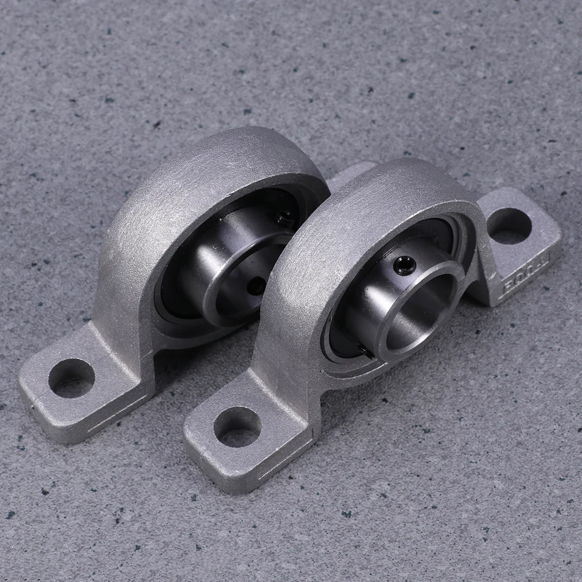 

2pcs Vertical Bearing Pillow Block Flange Bearing 20Mm Inner Diameter Zinc Alloy Unit Machinery Easy Mounting(Kp004