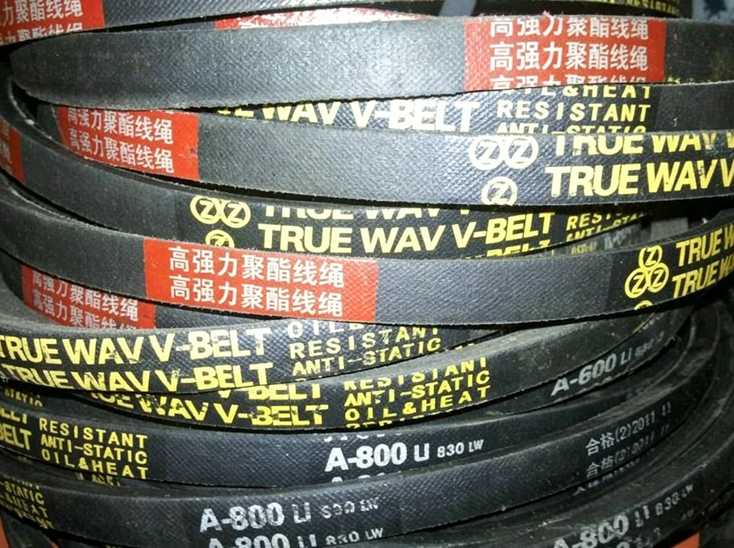 1Pcs A Type V-belt Triangle Belt A19 20 21 22 23 24 25 26 27 28 29-69 Inch Industrial Agricultural Equipment Transmission Belt
