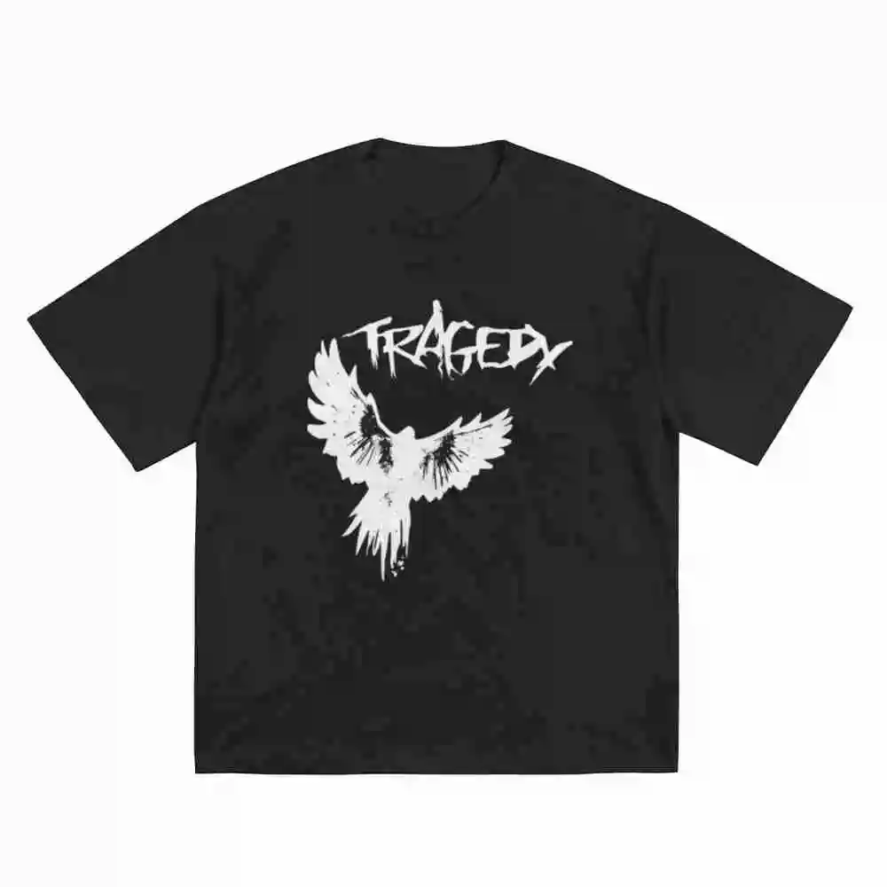 Tragedy Band Crust Punk D Beat Short Sleeve Tee 100% Cotton T-Shirt