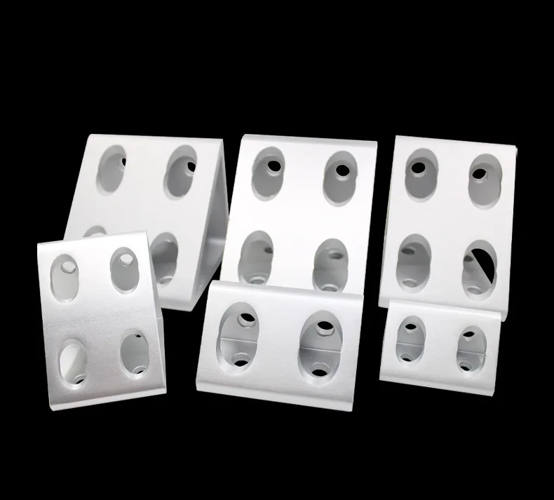 

2pcs/4pcs Aluminum Profile Right Angle Triangle Block Connector Bracket for 2020/3030/4040 Aluminum Profiles Tooling Accessories
