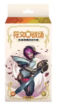Echte Riftbound-kaart LOL League Hero of Origins of Legends Trading Battle Collectible Cards Game Character Battle Card Gift