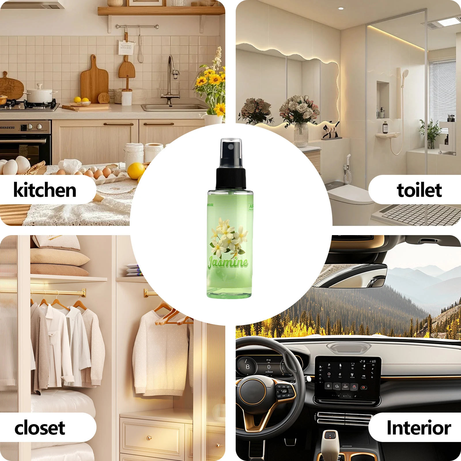 100ml JASMINE-Scented Hand-Spr - đánh giá và giá Home Spray Fragrance