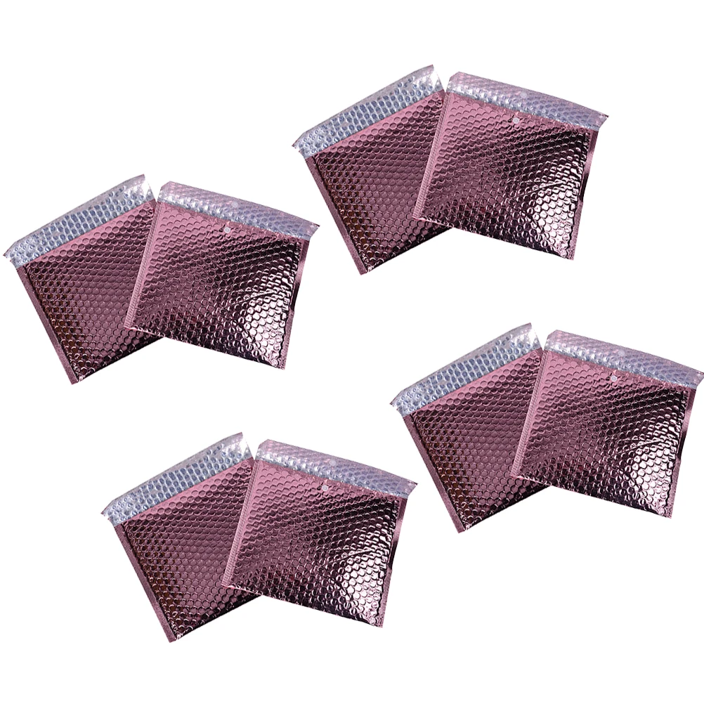

25 pcs RoseGoldEnvelope Waterproof ShockproofPackaging LightweightLogistic SmallFileFolder EnvelopeBag