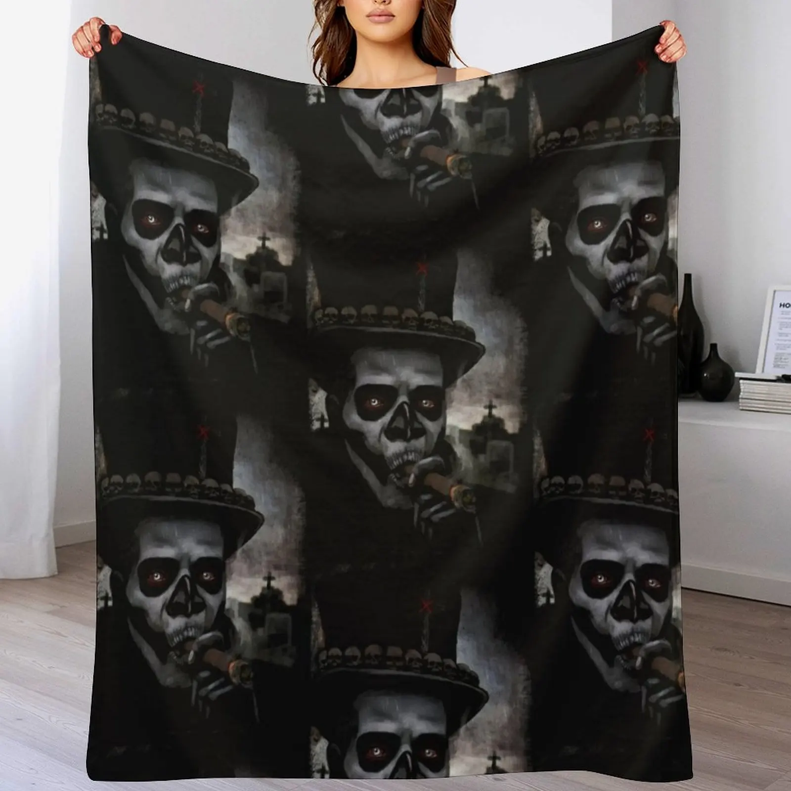 

Voodoo Man Throw Blanket Blankets For Baby Luxury for sofa Decorative Beds Blankets