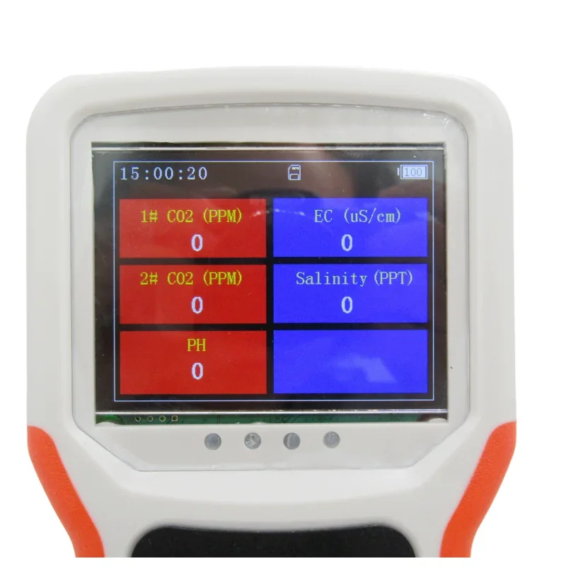2026 Data Logger Rechargeable Handheld Multi Parameter Water Quality Sensor Water Quality Monitor& Monitor OEM