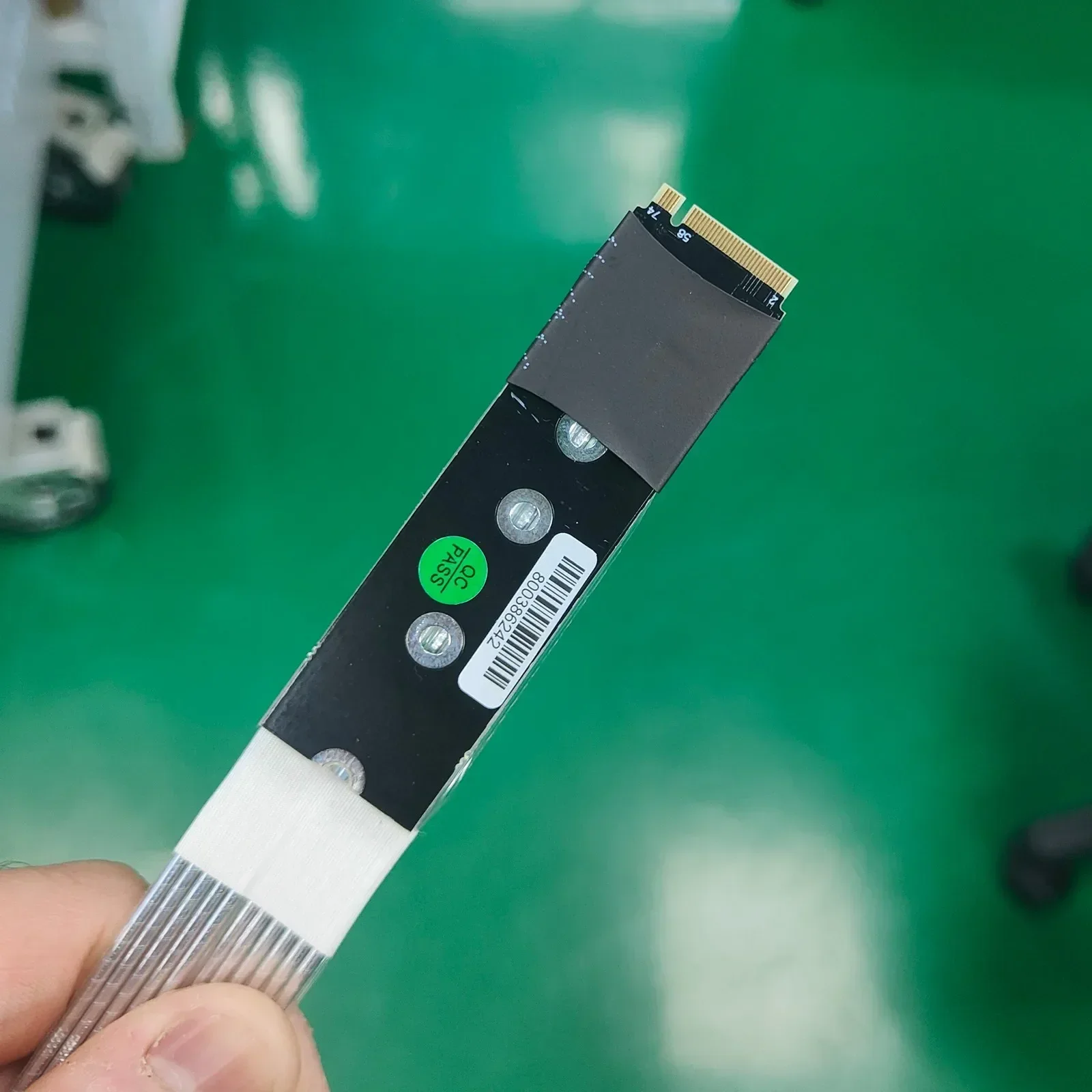 Silver-Plated PCIe 4.0 M.2 NVMe to x4 Riser Cable Graphics Card Extension Sata Power M.2 NVMe KeyM Adapter PCIe 4x Turn 90 Angle