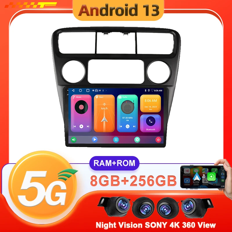 

7862 Android 13 Car CPU QLED Screen For Honda Accord 6 1998 - 2003 Auto Multimedia Player GPS Navigation No 2din DVD 5G Wifi BT