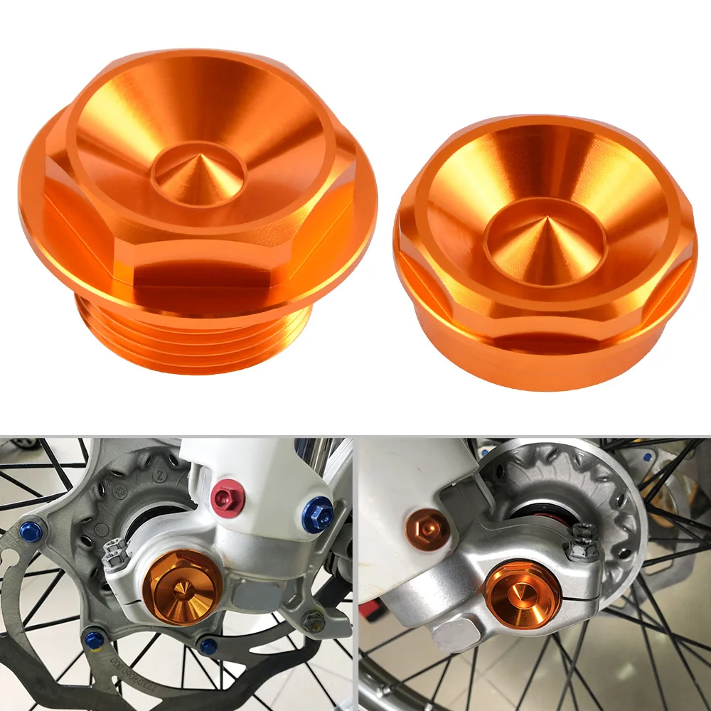 NICECNC For KTM XC SX 125 150 250 300 350 450 SXF XCF 2013-2014 Motorcycle Front Axle Nut Wheel Lock Nut Bolt Rear Wheel Nut Kit - Image 5