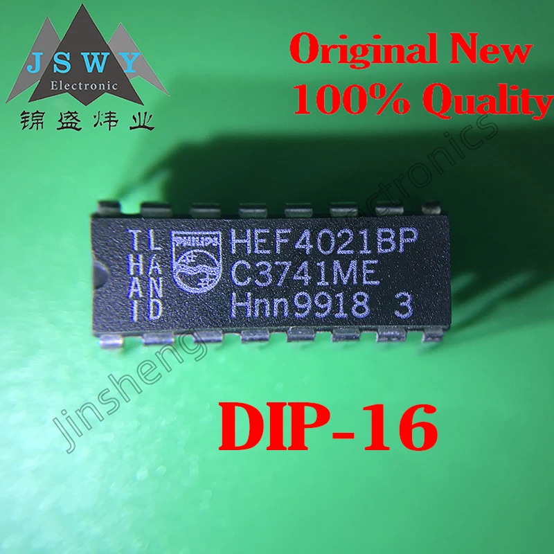 

5PCS Brand New HEF4021BP HCF4021 CD4021 DIP-16 Inline Shift Register Chip IC Good quality and free shipping