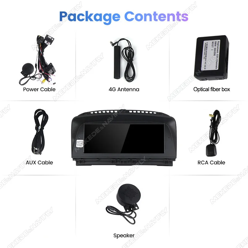 MEKEDE Navigation Car DVD Multimedia Player Auto Radio audio for 7 Series E65 8.8 inch