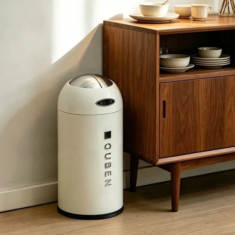 Automatic Trash Can Smart Sensor Trash Cans Creative Water Proof with Lid Garbage Bin Living Room Kitchen Bathroom Garbage Bin