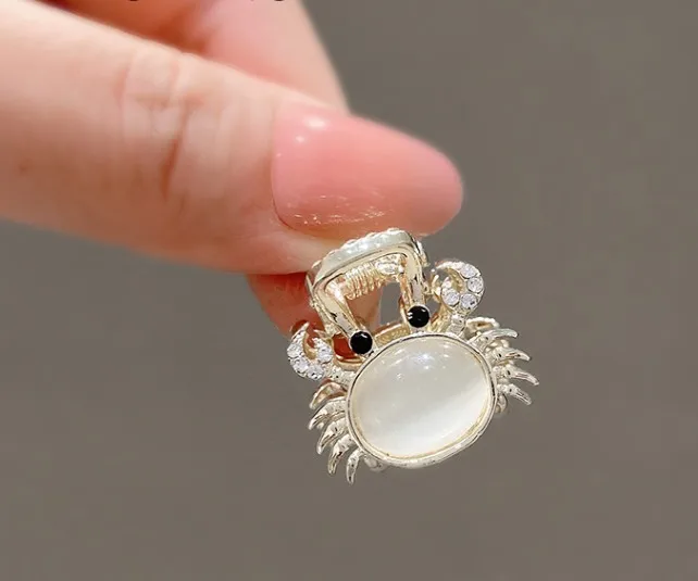 2023 New Cute Crab Clip High Grade Exquisite Hairpin Women's Headwear