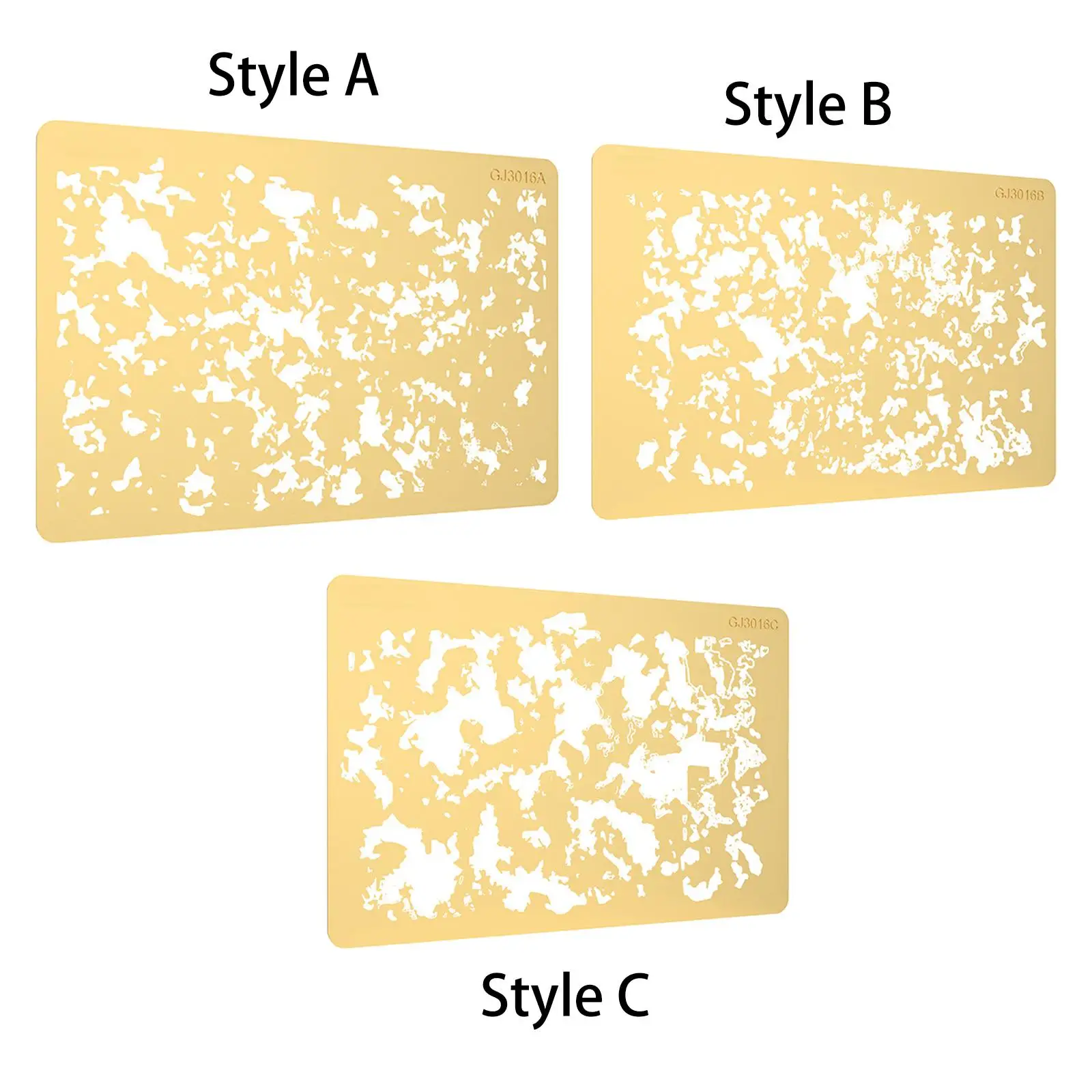 Handcrafted Brass Stencils for Airbrush Use in Models of Sizes 1/72, 1/48, 1/32, and 1/35