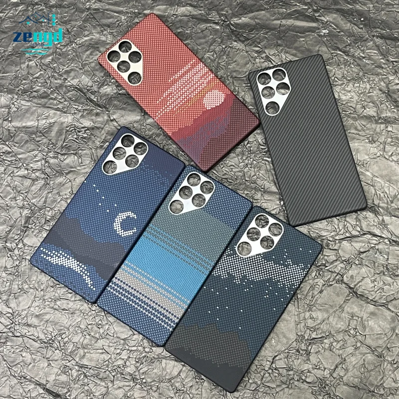 حافظة لهاتف Red Magic 11 Pro من ألياف الأراميد - غطاء هاتف كيفلر المغناطيسي، خفيف الوزن ومقاوم للصدمات