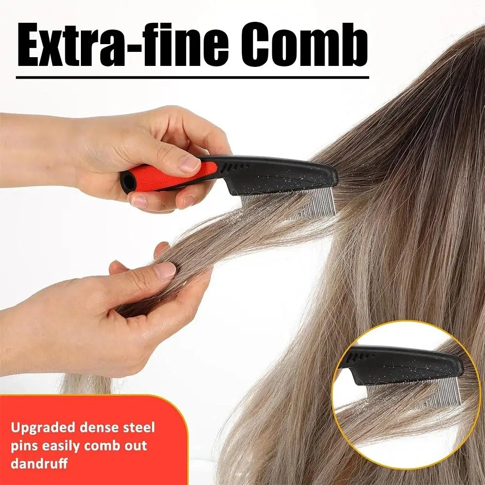 

Fine Tooth Comb Scalp Psoriasis Comb Scalp Oil Buildup Removal Wide Hollow Tooth Button Hairbrush Combs