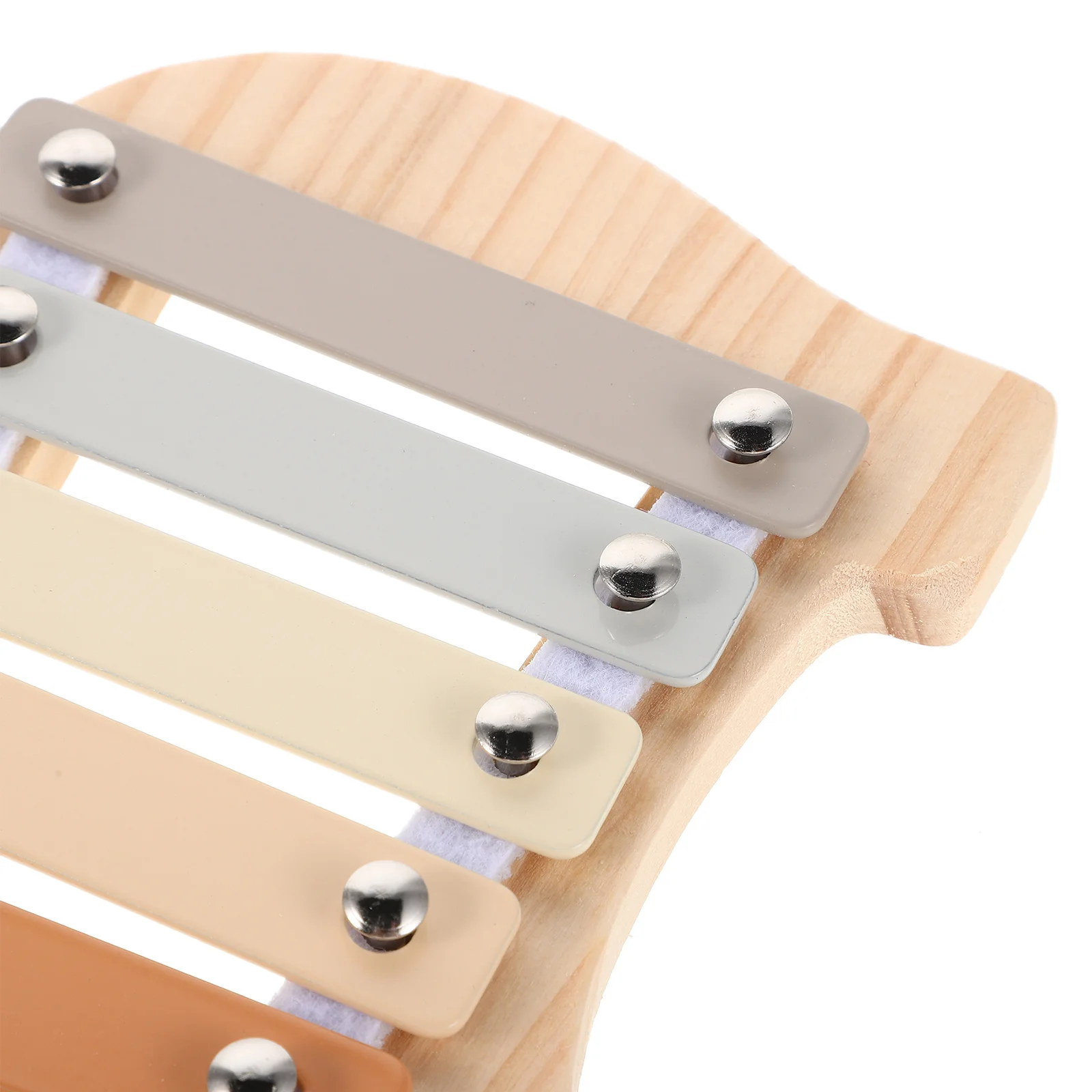 Elefant Buntes Holz-Xylophon Montessori Musikinstrument Percussion Früher Rhythmus Lernen Kinder Musikinstrument Baby