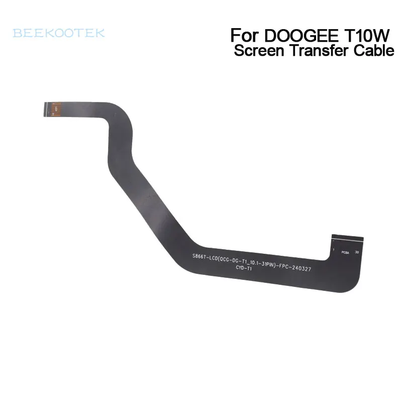 New Original DOOGEE T10W LCD Screen Transfer Flex Cable FPC Accessories For DOOGEE T10W Tablet