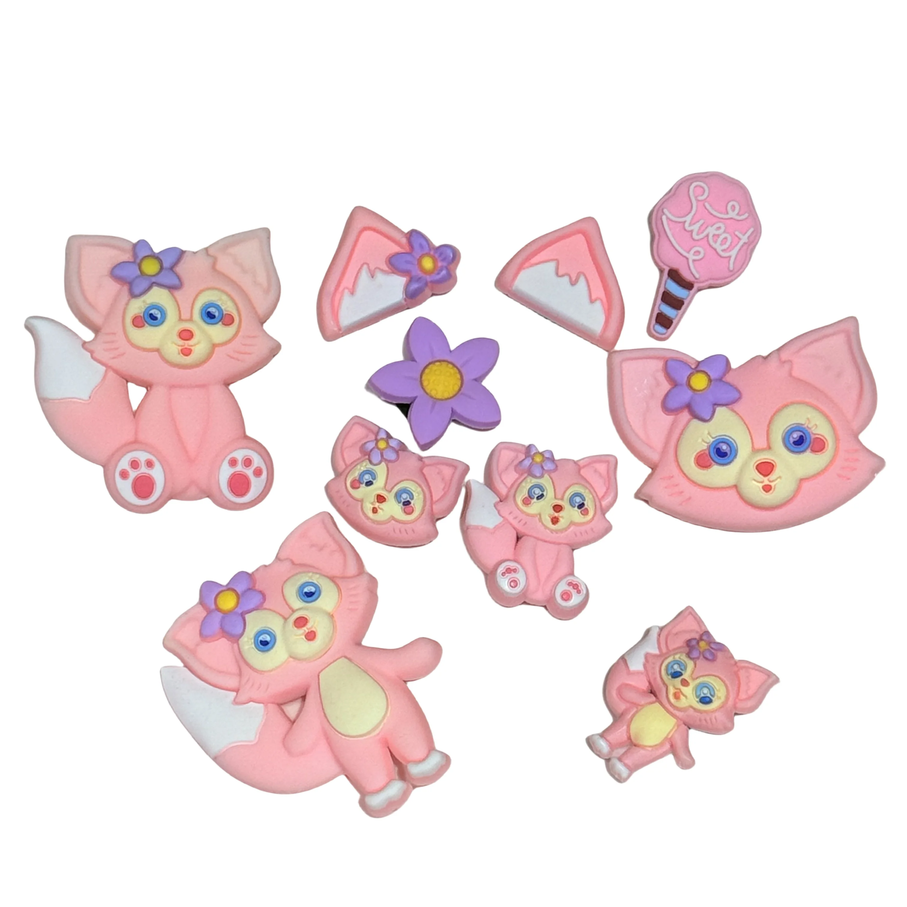

1-10PCS Cartoon Miniso Disney PVC Garden Shoes Decorations Sandals Shoes Button Charms Kids Buckle Clog Accessories Fit Backpack
