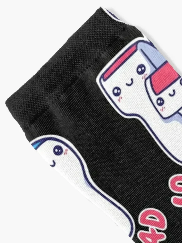 Cute Ultrasound elements sonographer squad Socks Soccer luxury Women's Socks Men's