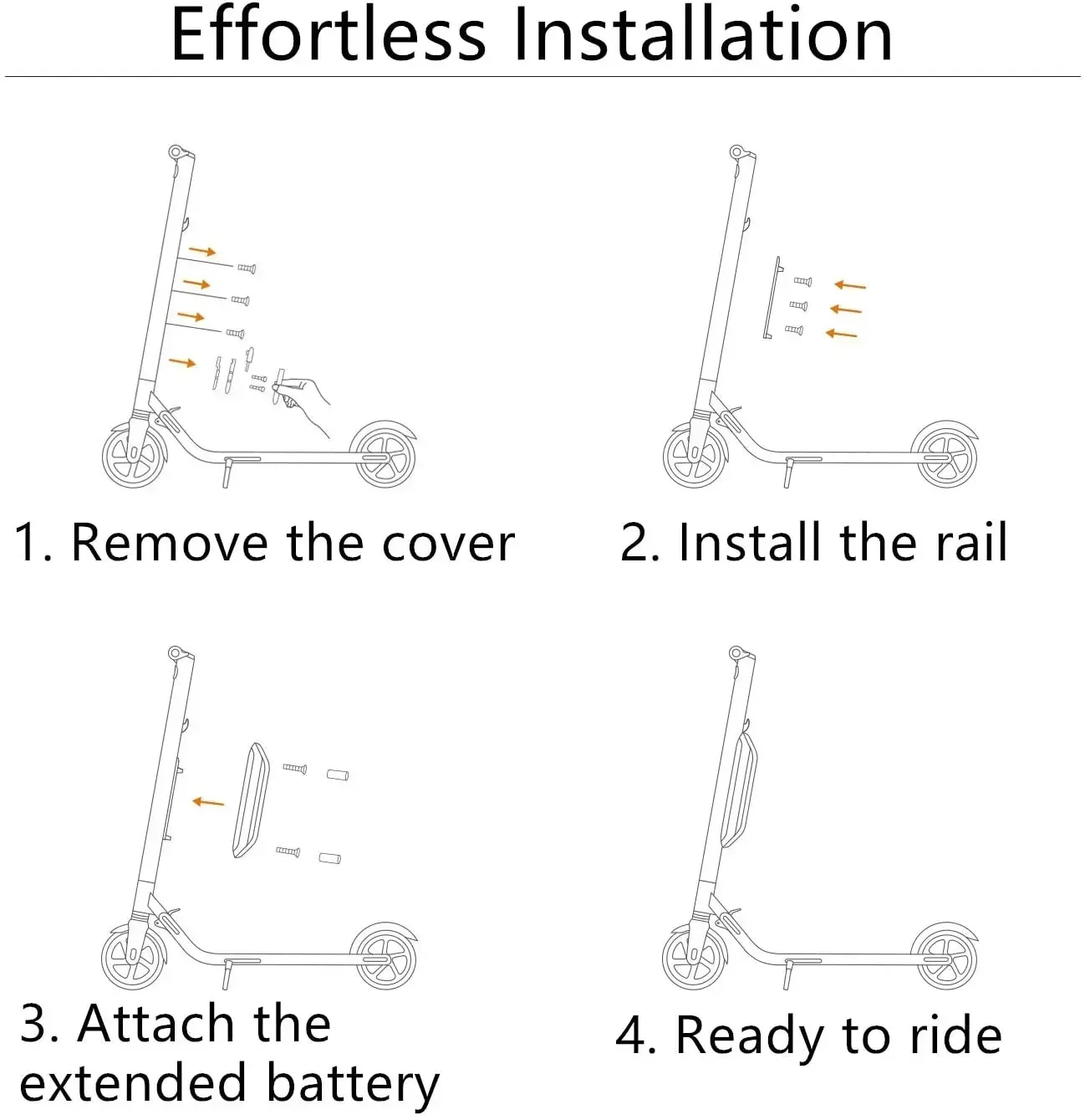 18650 리튬 교체 배터리 팩, 나인봇 ES1 ES2 E22 스쿠터 리튬 이온 배터리, 36V 배터리, 5200mAh, 신제품