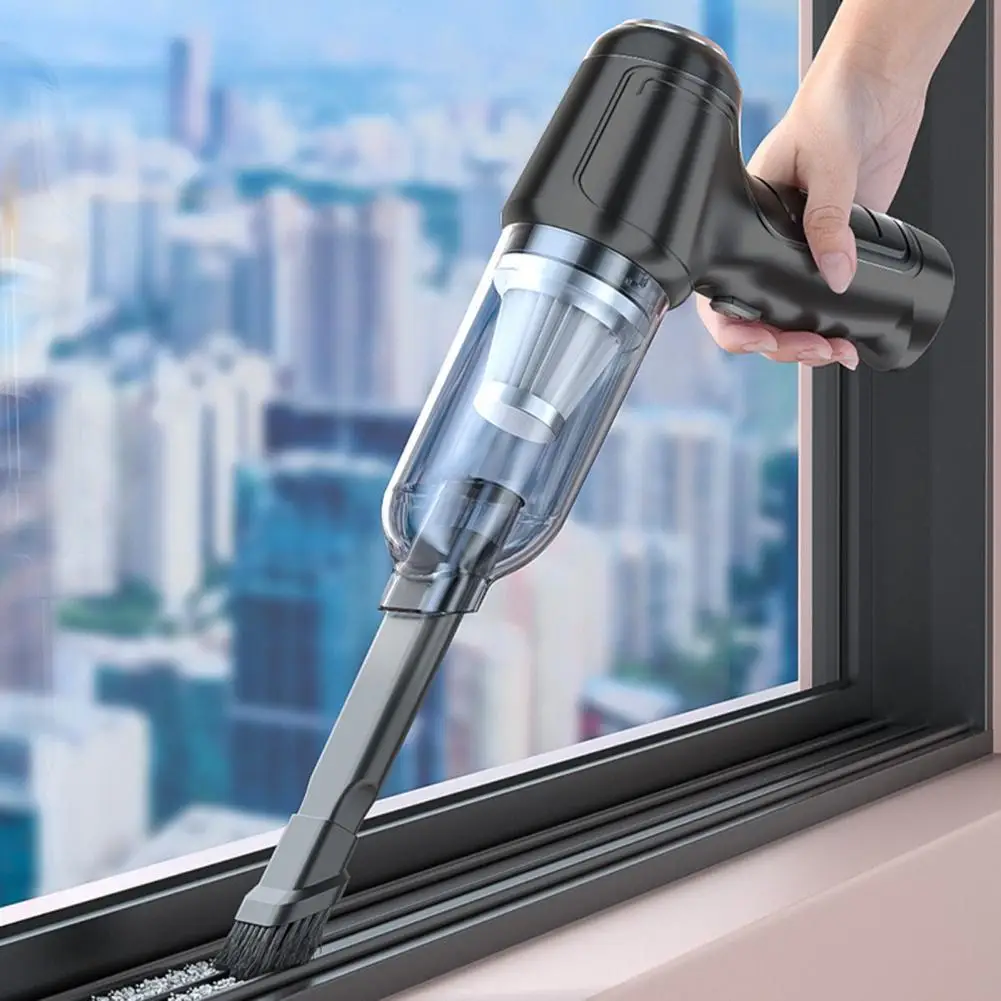 Car Cordless Vacuum Cleaner Dust Remover High-Speed Motor 19000pa Suction Power Low Noise Handheld Electric Air Duster Vacuum