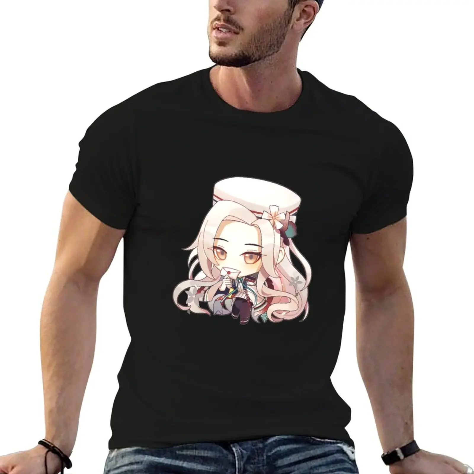 

Olympia Byakuya Olympia Soiree Otome Game T-Shirt graphics graphic t shirt vintage t shirts for men cotton