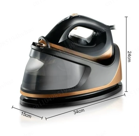 High-power Electric Steam Iron with Ceramic Base Plate and Large Steam Capacity