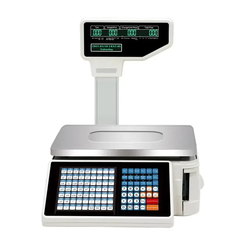 

2025 30kg TMA Series Cash Register Scale Electronic Barcode Label Printing Scales For Supermarket only Supports printing labels