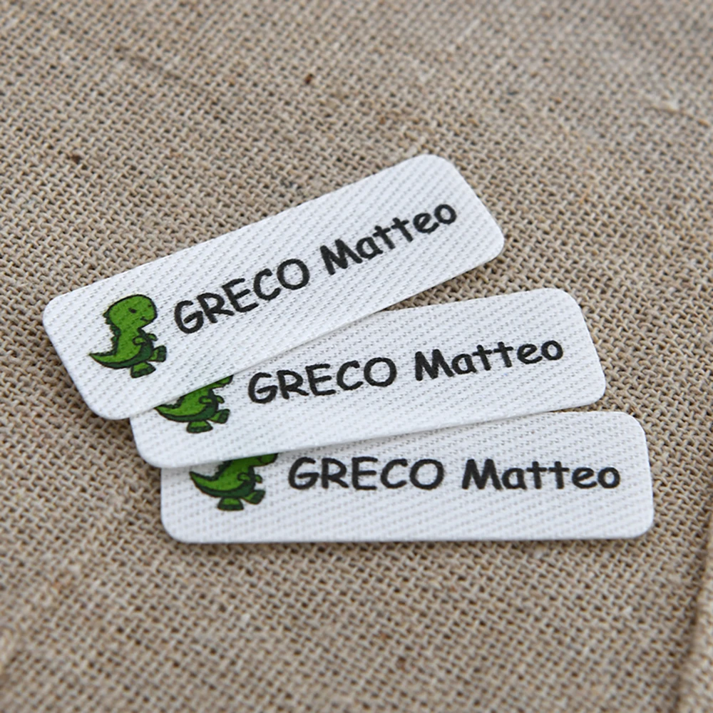 Kundenspezifische Baumwolletik – Baby Clothing Labels Bewertung und Preis