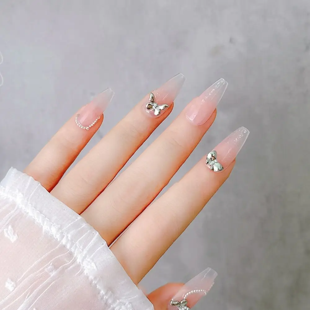 10 Pcs/Bag Luxury 3D Nail Art Ornament DIY Mini Wear Nail Accessories Three-dimensional Dot Drill Manicure Decorations Girl