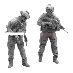 1/35  Resin Figure Model Kit 2 Figure US Special Forces Team Unassambled Unpainted Kit