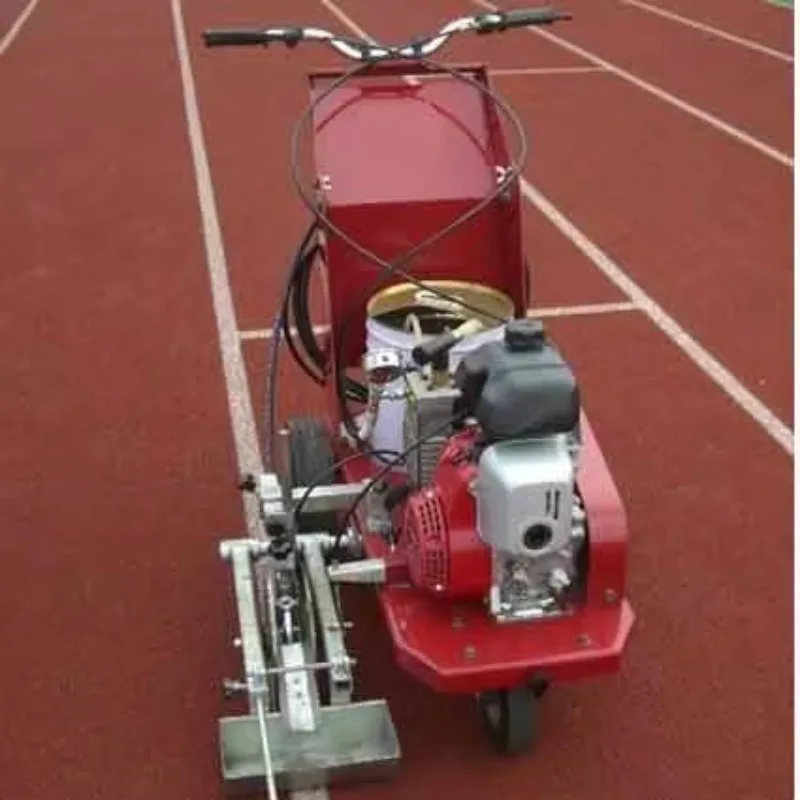 

Hand-Pushed Court & Track Line Marking Machine With Pump Plastic Vehicle Marking Vehicle For Courts & Tracks