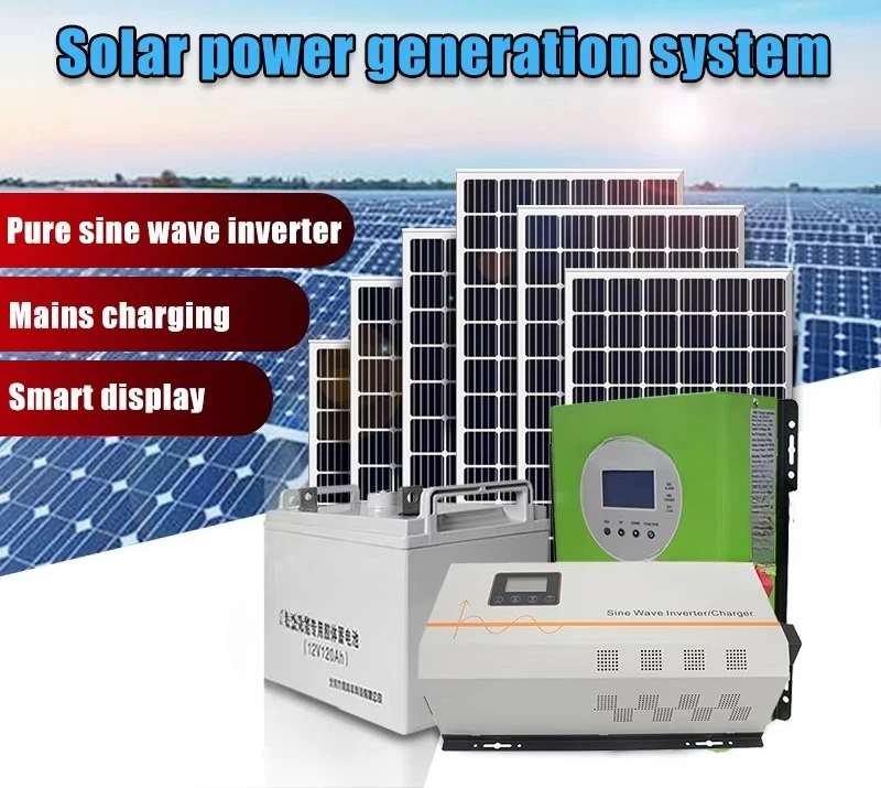3KW Solar Home Lighting Kit Solar Panel Energy System Solar Home Power System for Home Lighting