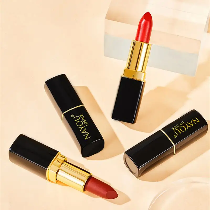 Sexy Red Velvet Lipsticks Makeup Matte Lipstick Long Lasting Waterproof Nude Pink Matte Lipsticks Woman Beauty Cosmetics