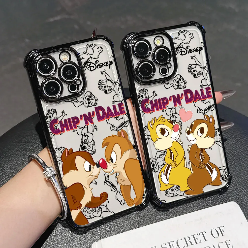 

Cartoon Chip & Dale Phone Case For Redmi Note 15 Pro 14 13 12 11 A7 Pro Plus 5G Redmi 15A 15 15C 14C 13C 12C Silicone Soft Cover