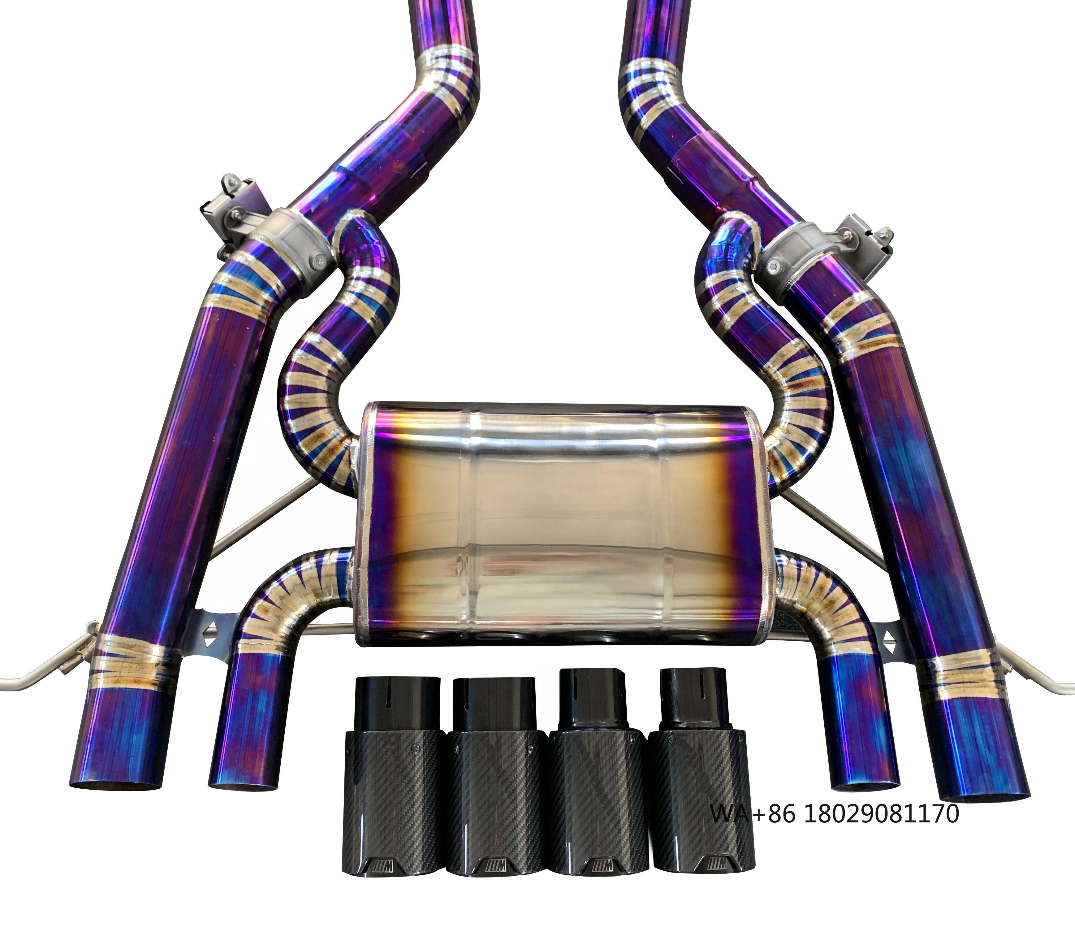 

Выхлопная труба OEM Catback Racing Car Выхлопная система для M3 G80 Титановая выхлопная труба Escape Catback Глушитель