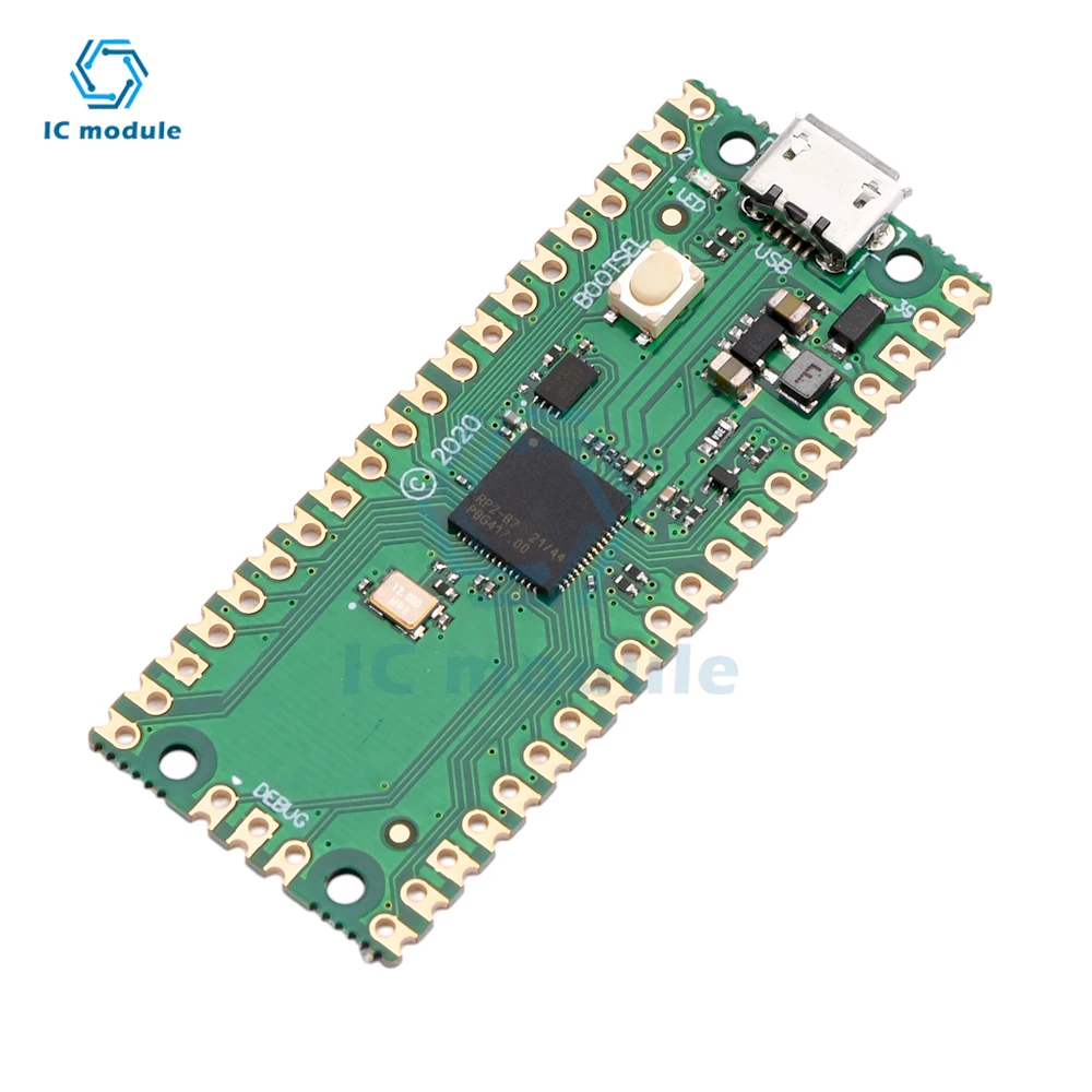 Micro USB Type C RP2040 Pico Development Board Dual Core Chip MicroPython Suitable for Raspberry Pi