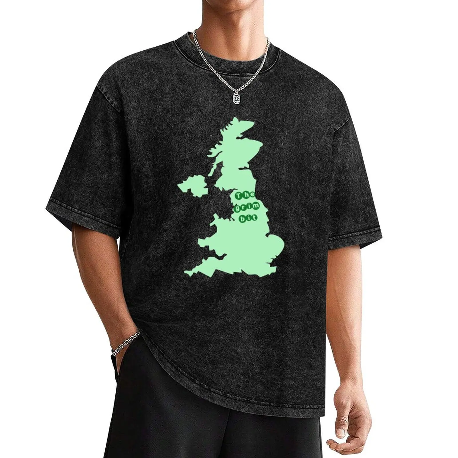 

It's grim up north! Southern / Northern humour British funny T-Shirt oversized graphic tee cotton t shirt men